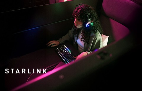 Starlink. The fastest Wi-Fi in the sky