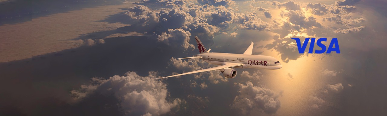 Exclusive offer <br>for Visa cardholders Save up to 15%* on your flightsSave up to 15%* on your flights