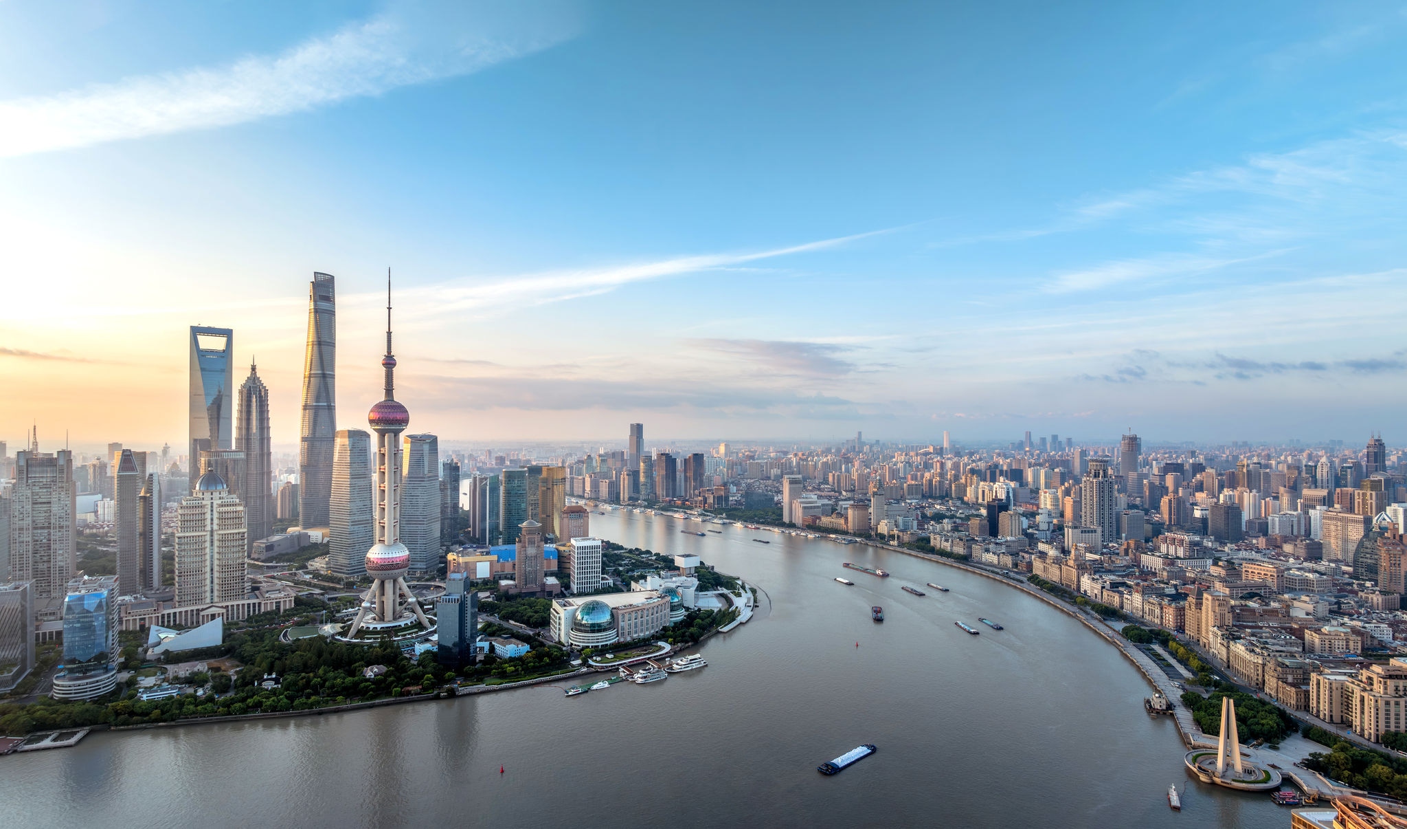 Stylish streets in Shanghai, China image