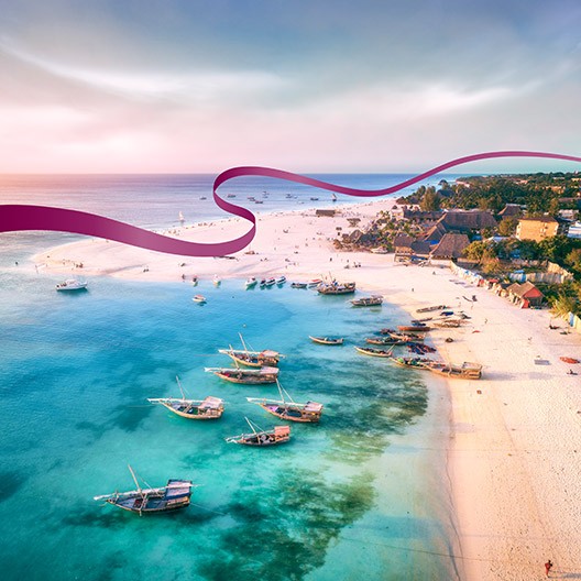 Save up to 20% on flights to Africa image