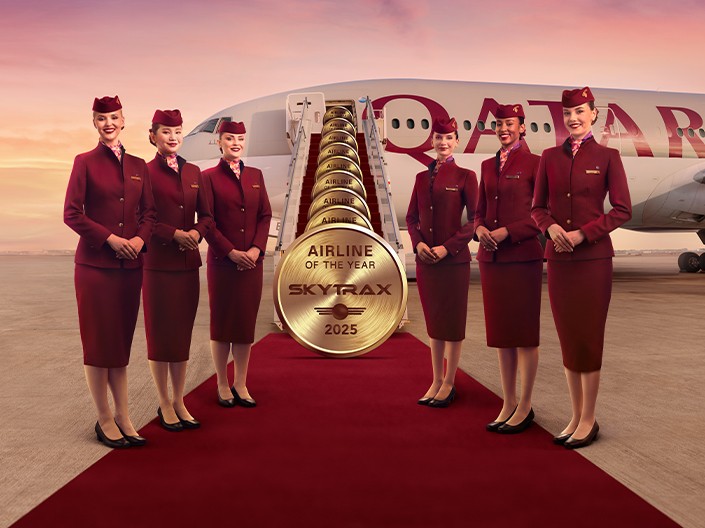 Start the journey in the sky