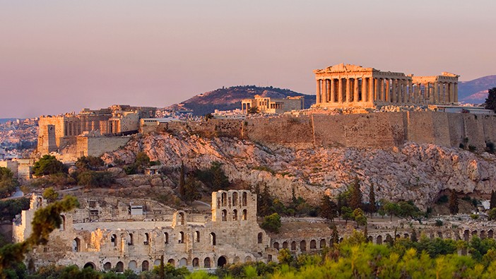 Now flying to Athens