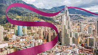 Connect to Bogotá and Caracas