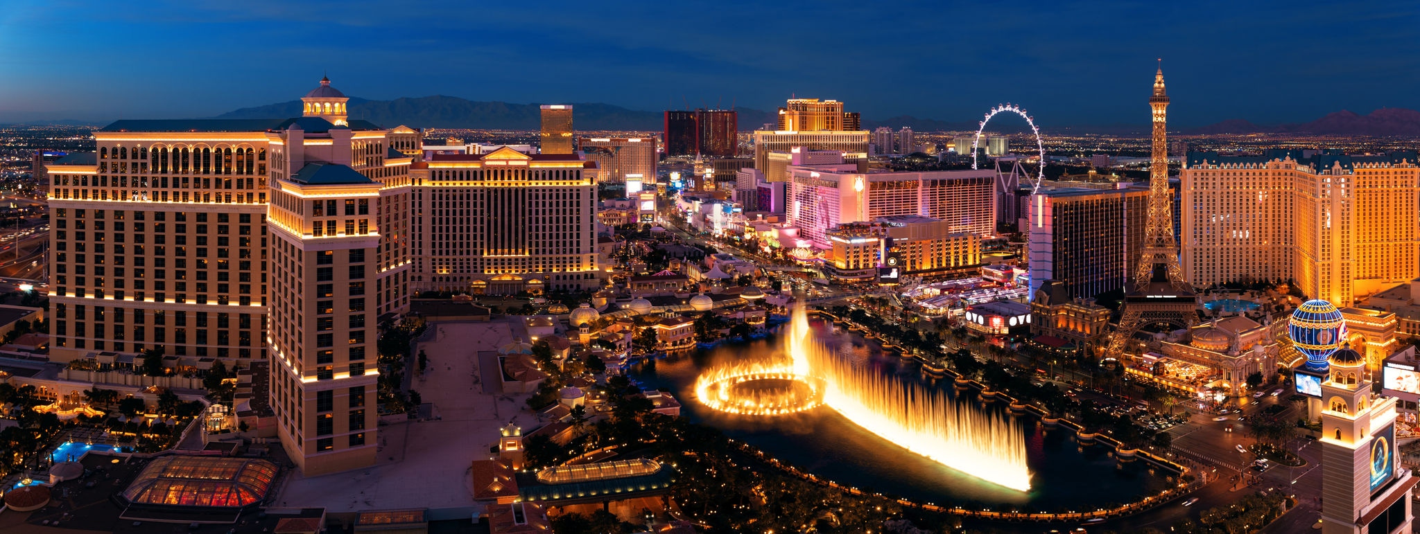 Feel the excitement of Las Vegas