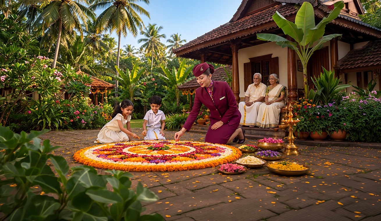 Journey to be with family for a joyous festival