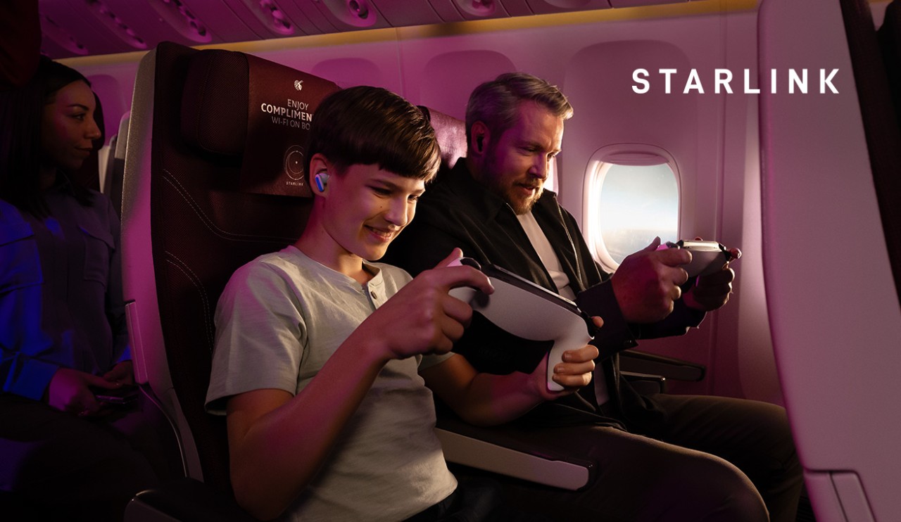 Starlink. The fastest Wi-Fi in the sky