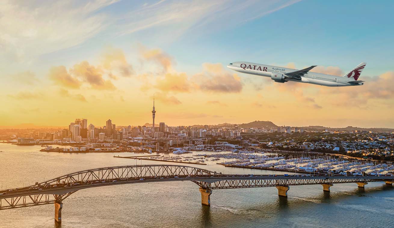 Fly daily from Adelaide to Auckland 