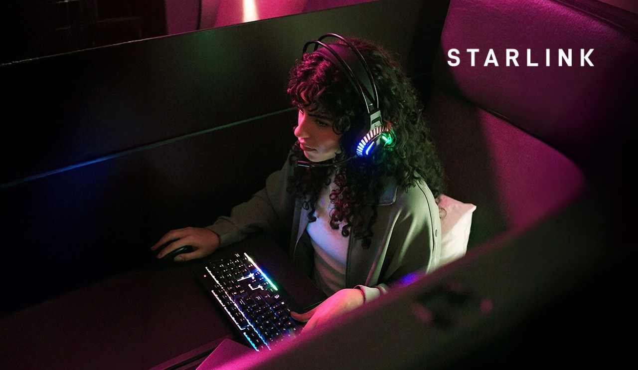 Starlink. The fastest Wi-Fi in the sky