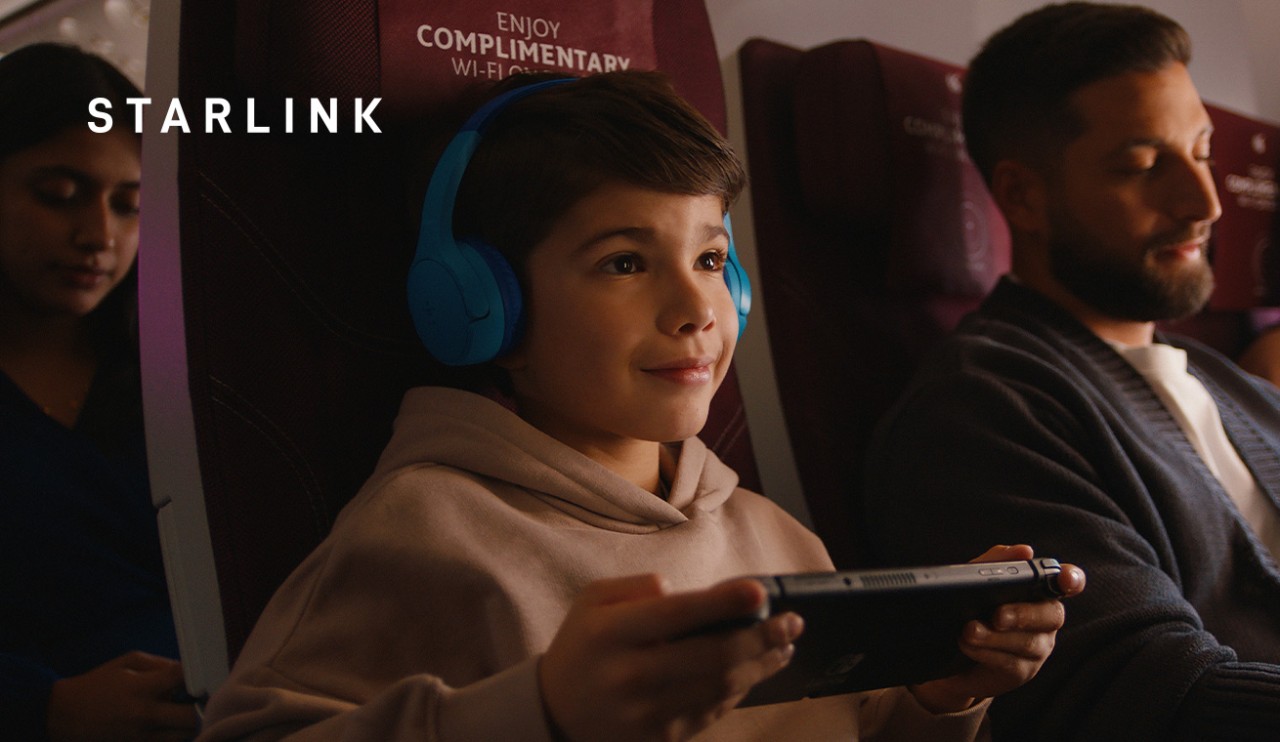 Starlink. The fastest Wi-Fi in the sky