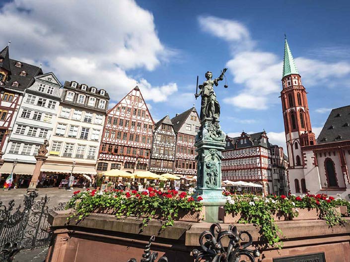 Explore bustling landscapes and castles 