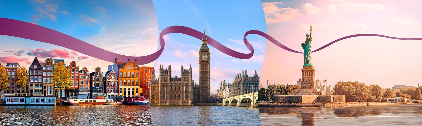 Journey through The Americas <br/>and Europe Book early and save up to 25%*Book early and save up to 25%*