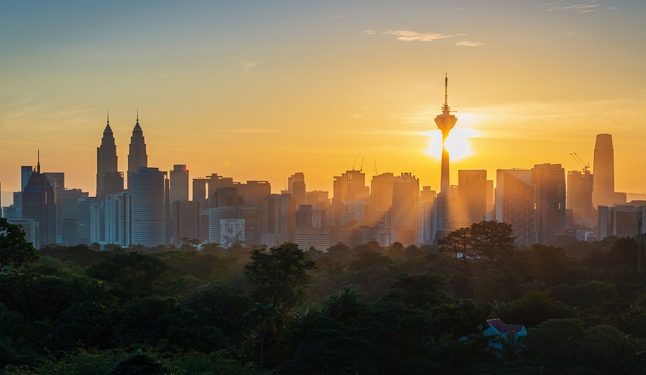 Rooftops in Kuala Lumpur, Malaysia image
