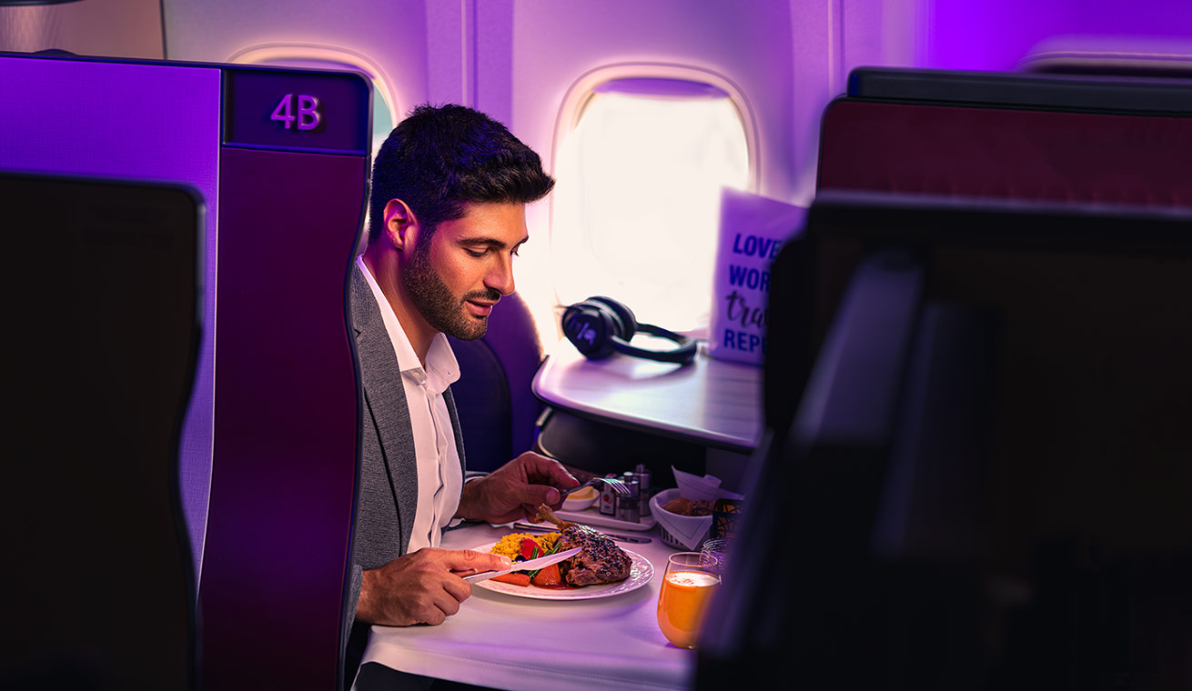 Flying solo? Try Business Class