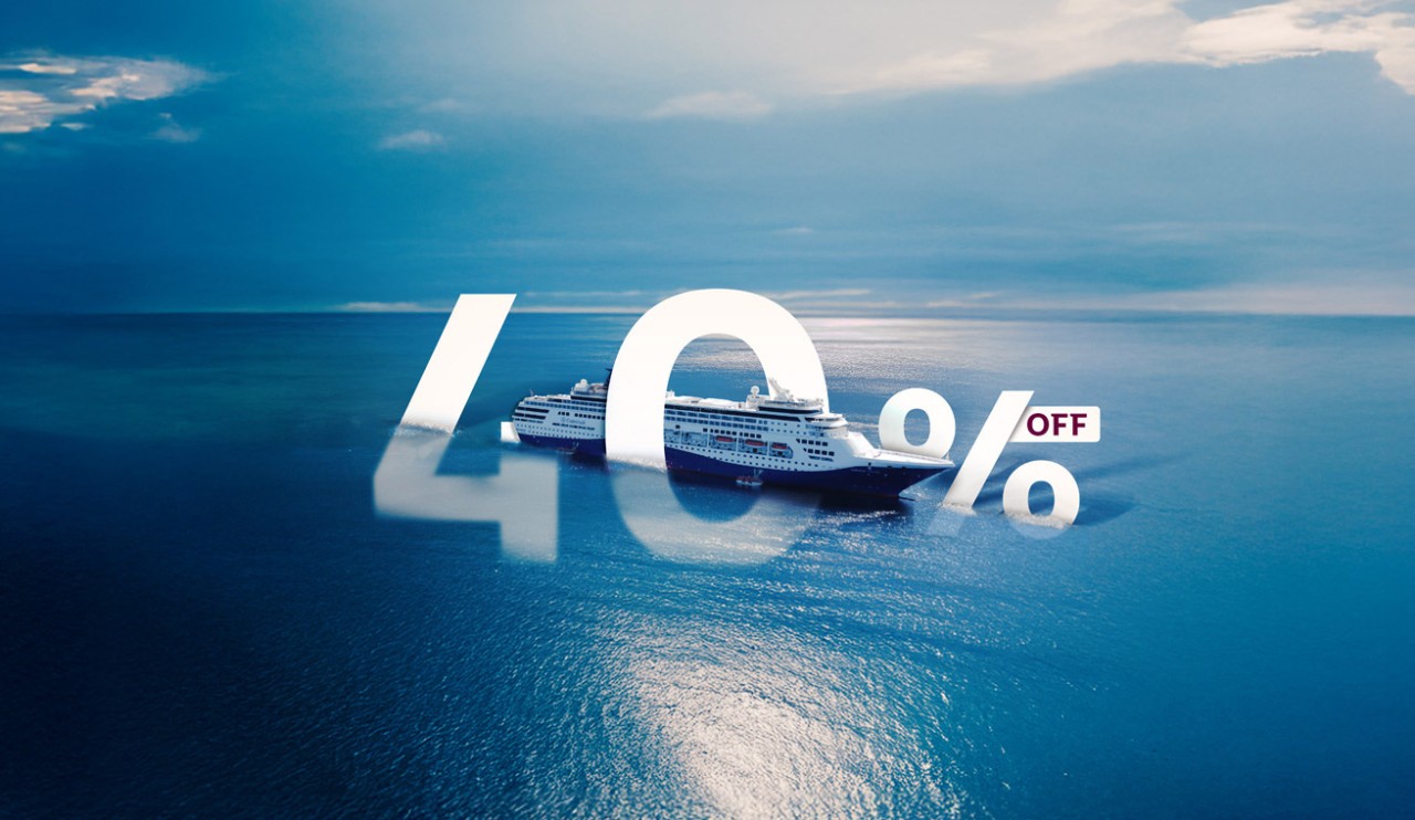 40% off Celestyal Cruises
