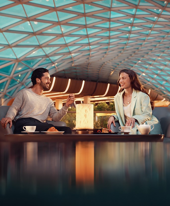 Cada viaje comienza con un toque romántico