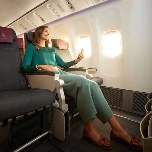 Privilege Club members save up to 20%* on seat selection image
