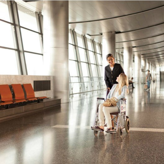 Accessibility in the airport