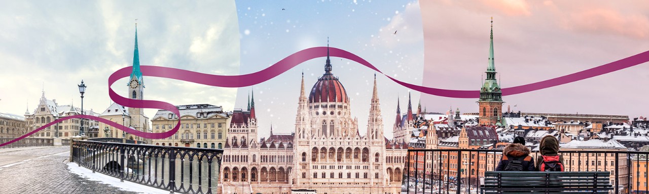 Experience beautiful <br> winter in Europe Take advantage of our latest offersTake advantage of our latest offers