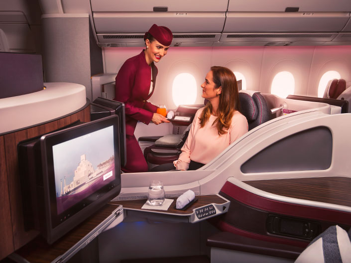 Scopri perché la nostra Business Class è la migliore del mondo