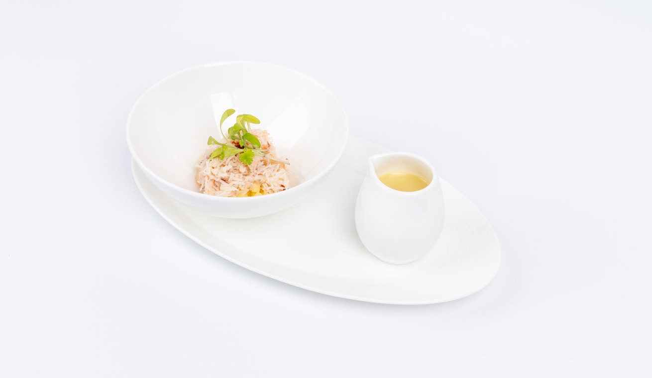 Hand-dived cornish scallops and candied lemon image