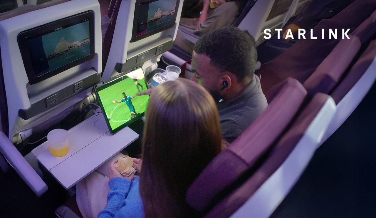 Le Wi-Fi le plus rapide dans le ciel.