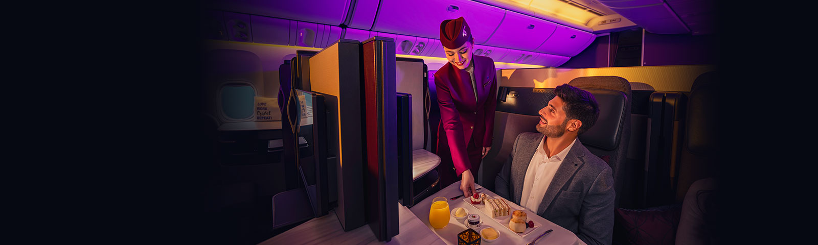 Up to 10% off on<br>Business Class flights Exclusively for Privilege Club membersExclusively for Privilege Club members